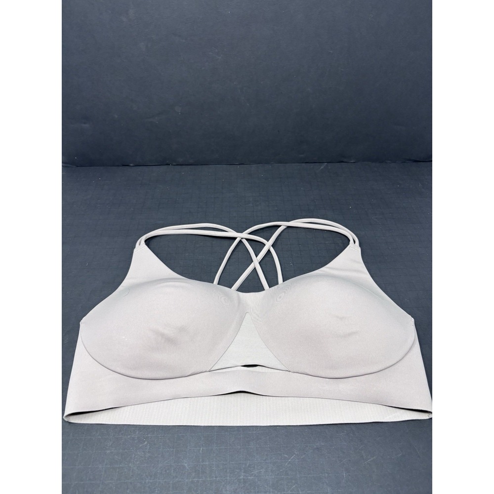 VSX Elevate Strappy-Comfort Sports Bra, Beige LG-B